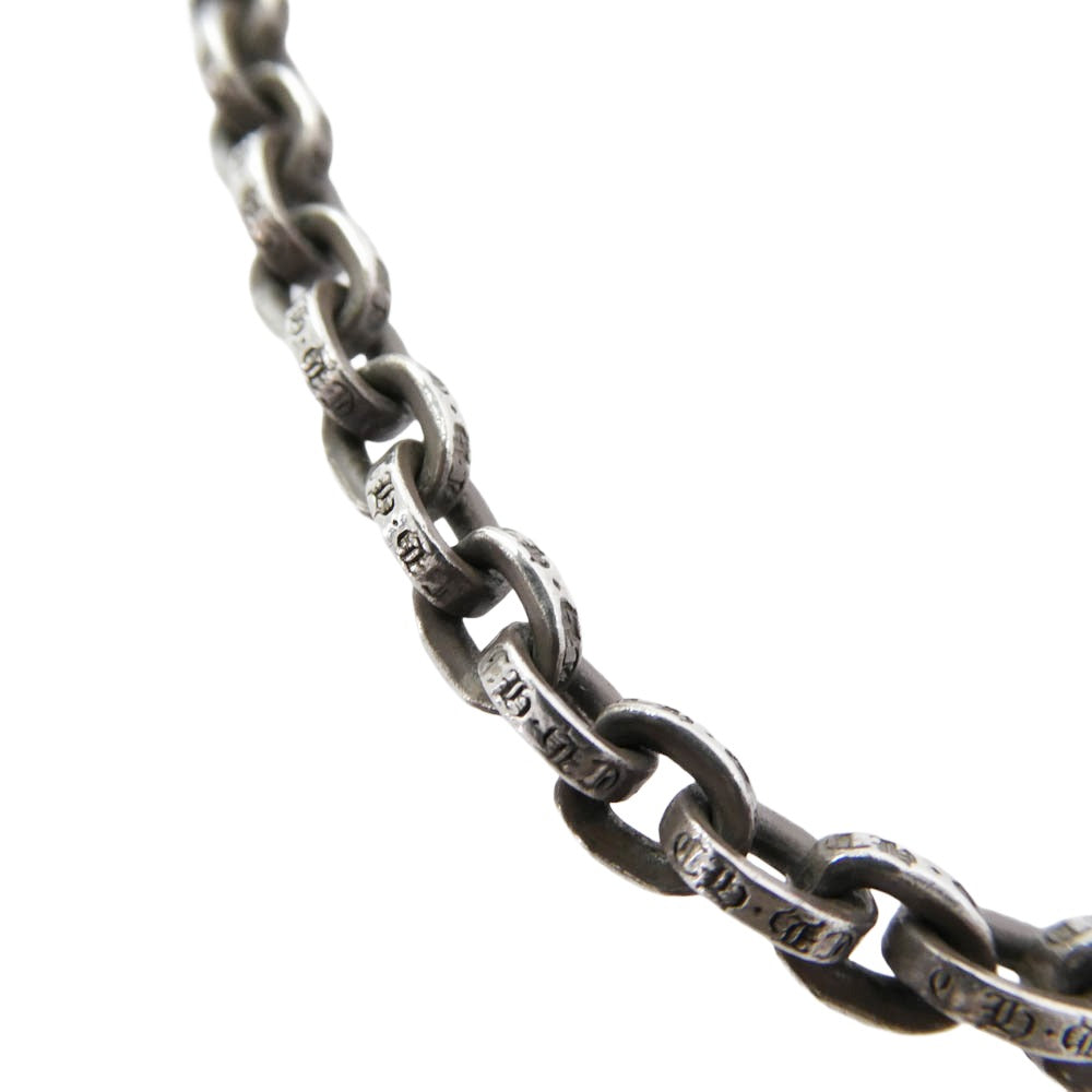 CHROME HEARTS クロムハーツ（原本有） PAPER CHAIN ペーパーチェーン ネックレス 18inch 18インチ R18 シルバー系【中古】