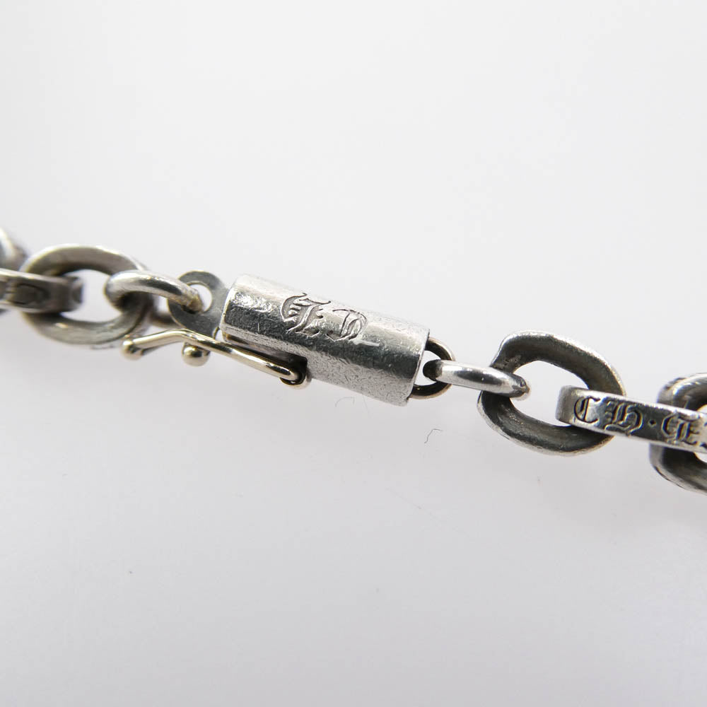 CHROME HEARTS クロムハーツ（原本有） PAPER CHAIN ペーパーチェーン ネックレス 18inch 18インチ R18 シルバー系【中古】