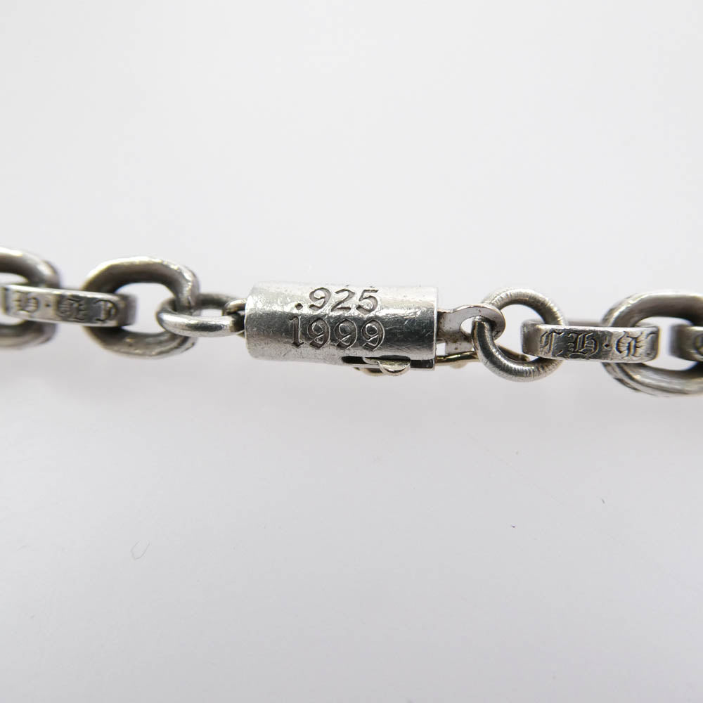 CHROME HEARTS クロムハーツ（原本有） PAPER CHAIN ペーパーチェーン ネックレス 18inch 18インチ R18 シルバー系【中古】