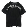 CHROME HEARTS クロムハーツ（原本無） USA Logo S/S TEE スクロール ロゴ プリント クルーネック 半袖 Tシャツ ブラック系 M【中古】