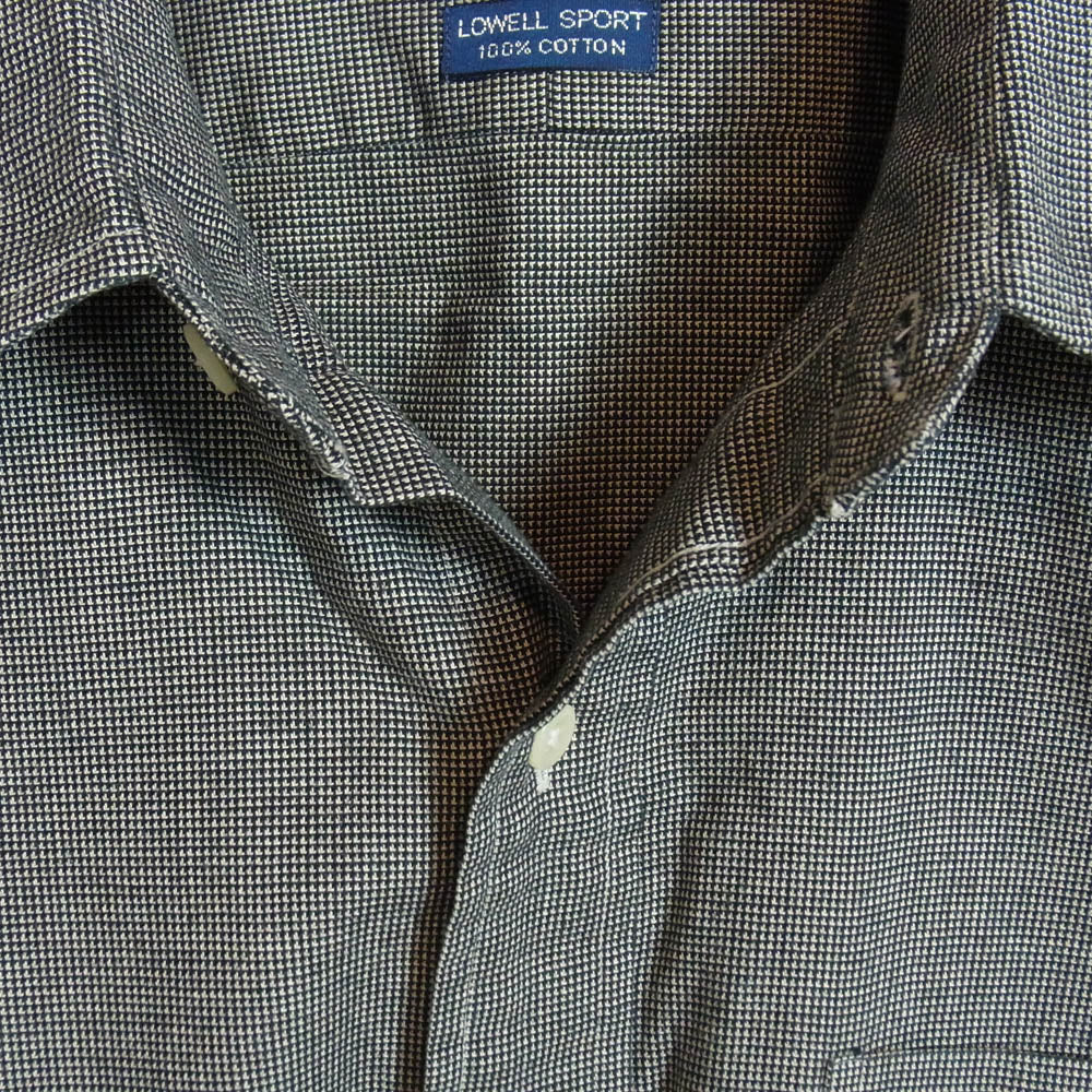 POLO RALPH LAUREN ポロ・ラルフローレン LOWELL SPORT ロウェル スポーツ 長袖 シャツ ブラック系 L【中古】