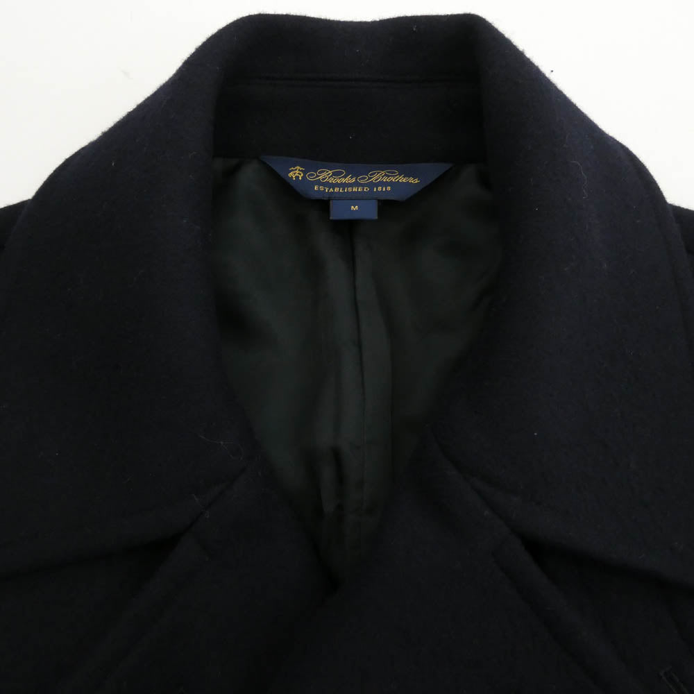 Brooks Brothers ブルックスブラザーズ P-COAT ウール ピーコート ネイビー系 M【中古】