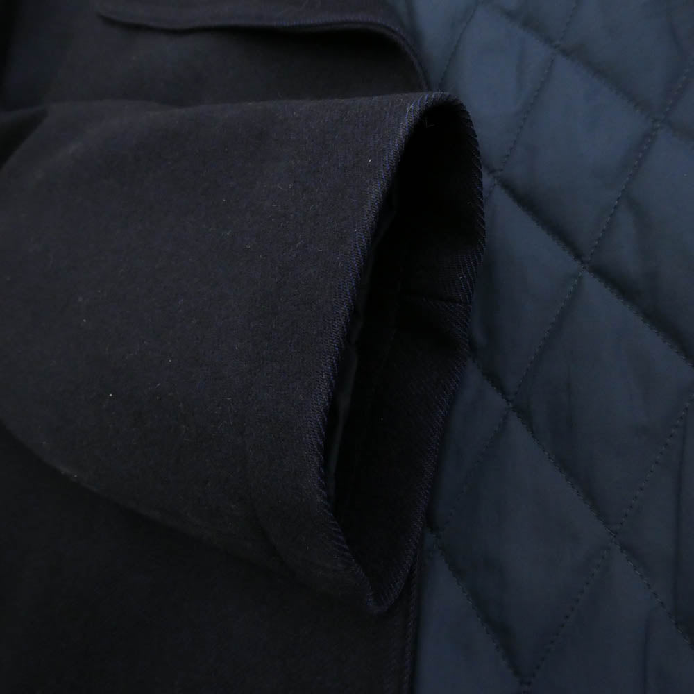 Brooks Brothers ブルックスブラザーズ P-COAT ウール ピーコート 裏キルト ネイビー系 S【中古】