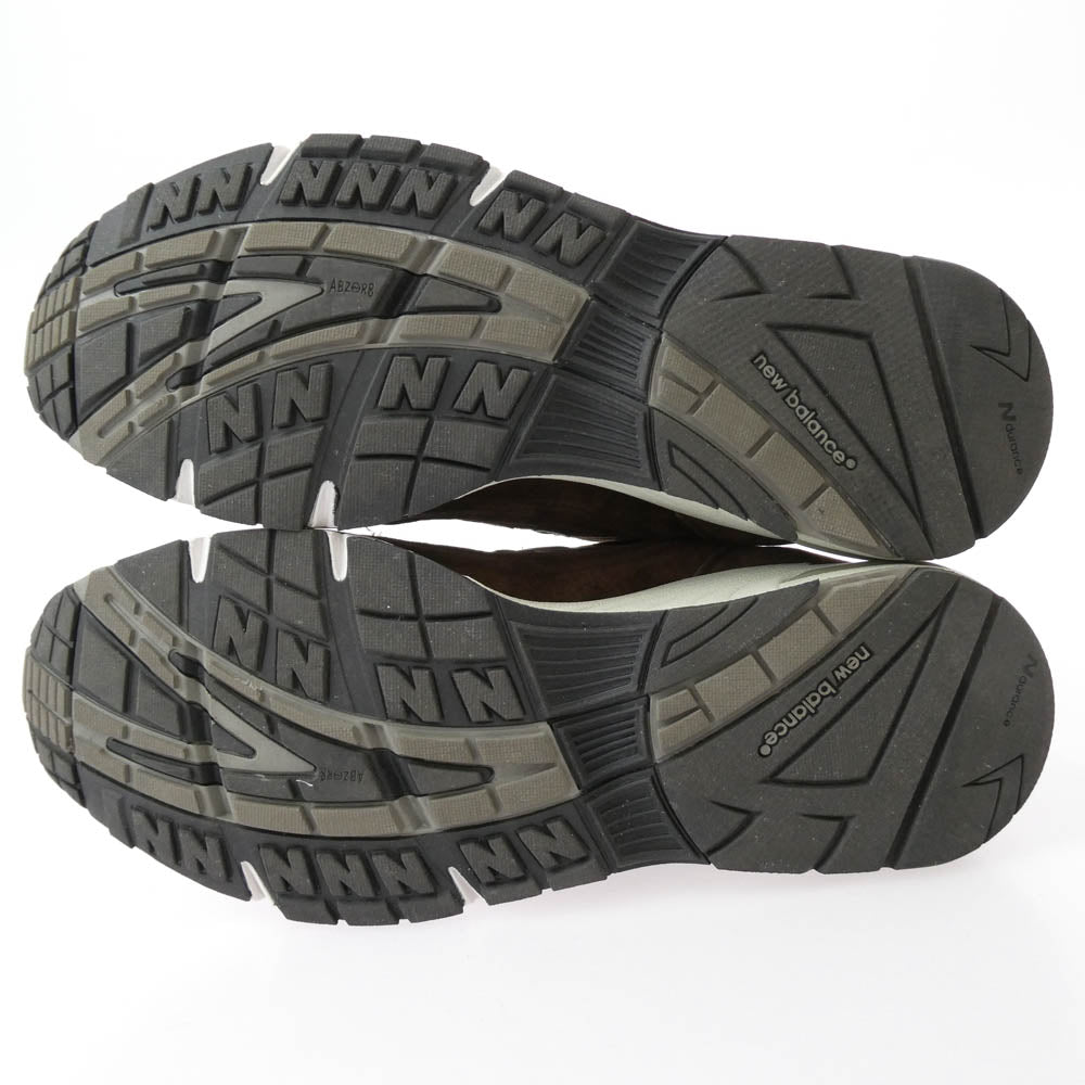 NEW BALANCE ニューバランス M991BGW 英国製 991 スニーカー ランニングシューズ ブラウン系 27.5cm【中古】