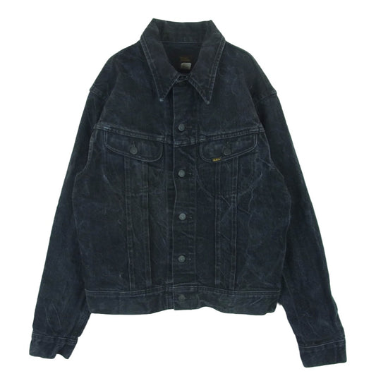 RRL ダブルアールエル 271-J Trucker Jacket ブラック デニム トラッカー ジャケット メキシコ製 グレー系 M【中古】