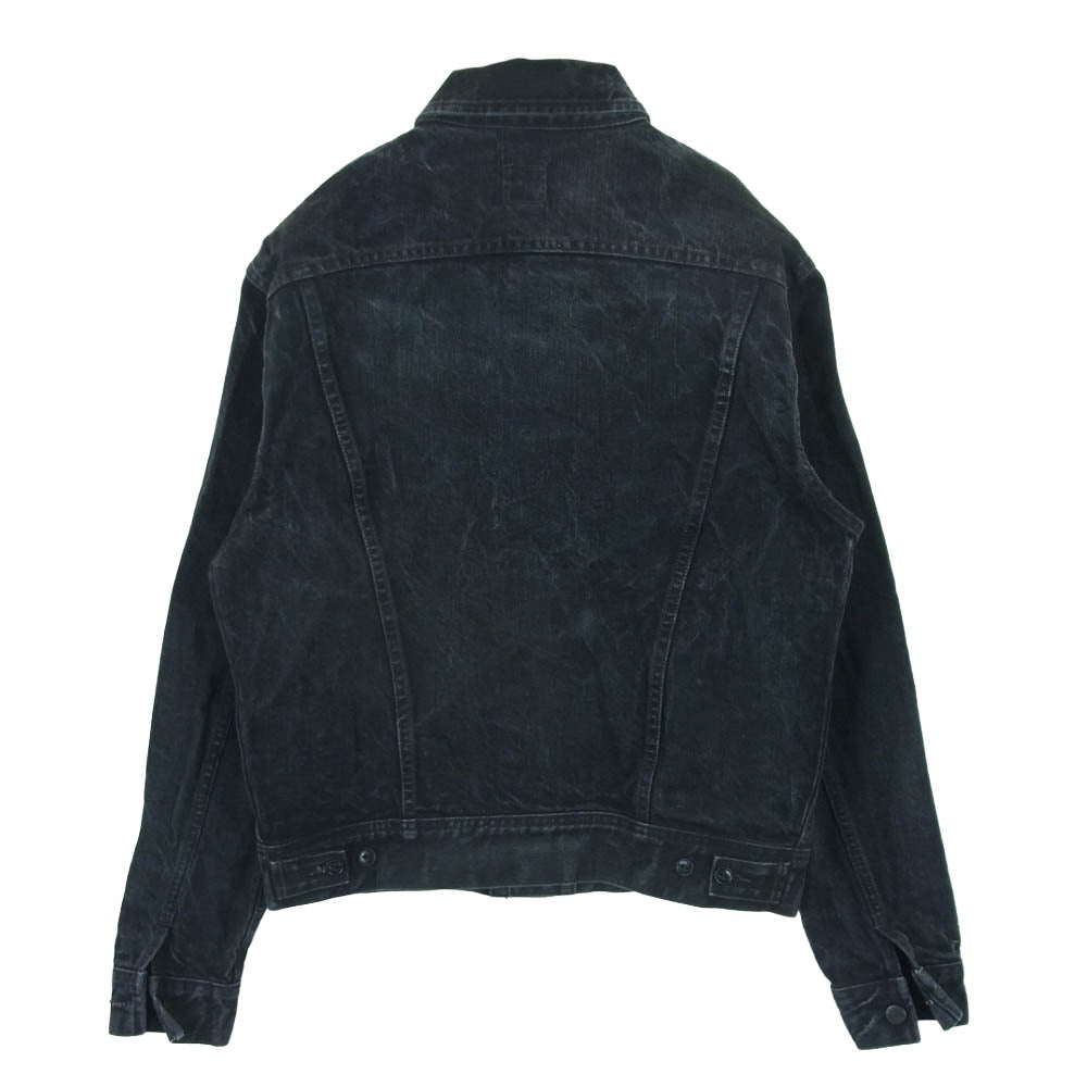 RRL ダブルアールエル 271-J Trucker Jacket ブラック デニム トラッカー ジャケット メキシコ製 グレー系 M【中古】
