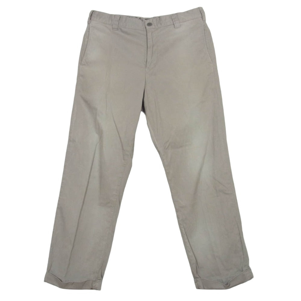 HYSTERIC GLAMOUR ヒステリックグラマー 02192AP02 洗い加工 ワイド テーパード パンツ ベージュ系 M【中古】