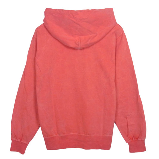 HYSTERIC GLAMOUR ヒステリックグラマー 02201CF08 PIGMENTDIE ピグメントダイ プルオーバー パーカー フーディー オレンジ オレンジ系 M【中古】