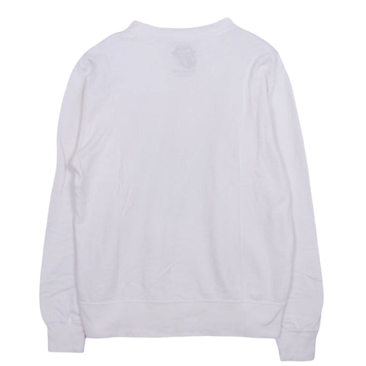 HYSTERIC GLAMOUR ヒステリックグラマー 06201CS01 THEE HYSTERIC XXX ローリングストーンズ クルーネック すうぇっちお ホワイト系 M【中古】