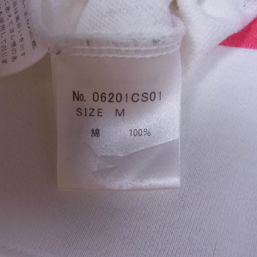 HYSTERIC GLAMOUR ヒステリックグラマー 06201CS01 THEE HYSTERIC XXX ローリングストーンズ クルーネック すうぇっちお ホワイト系 M【中古】