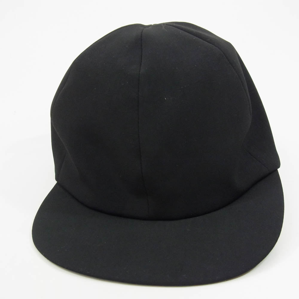 Yohji Yamamoto ヨウジヤマモト YT-H03-500 Y's ワイズ DECYNE BACK RIBBON CAP デシン バック リボン キャップ ブラック系【中古】