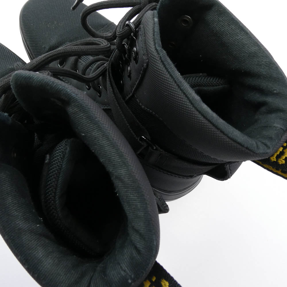 Dr.Martens ドクターマーチン AW006 SV11U ハイカットスニーカー レースアップ ブーツ ブラック系 UK4【中古】