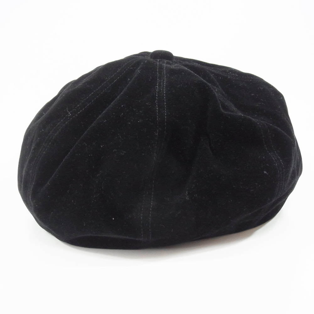 Yohji Yamamoto ヨウジヤマモト UB-H16-929 S’yte サイト ベロア キャスケット 帽子 ブラック系【中古】