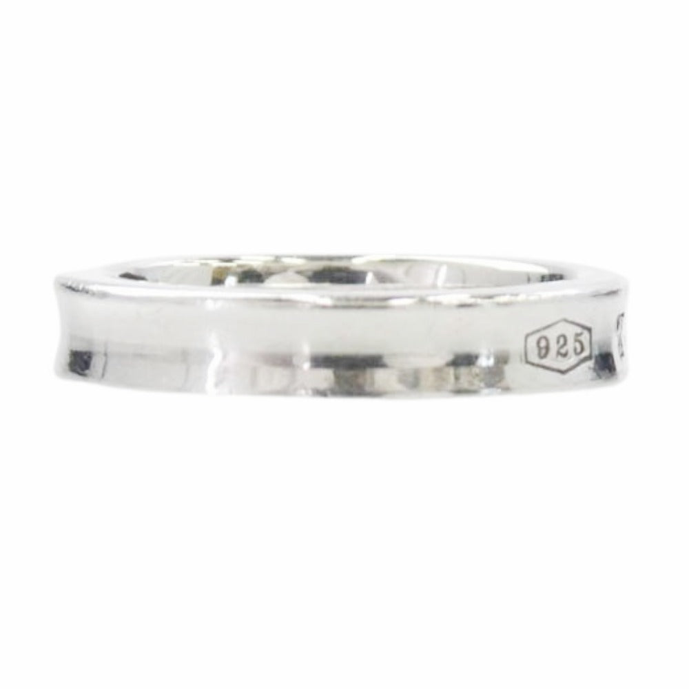 TIFFANY&Co. ティファニー 1837 シルバー ナロー リング シルバー系 10号【中古】