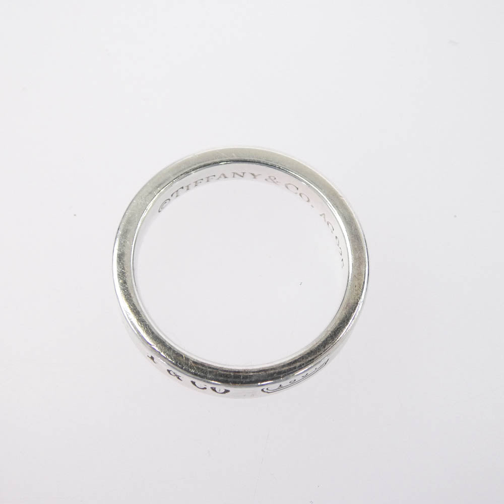 TIFFANY&Co. ティファニー 1837 シルバー ナロー リング シルバー系 10号【中古】