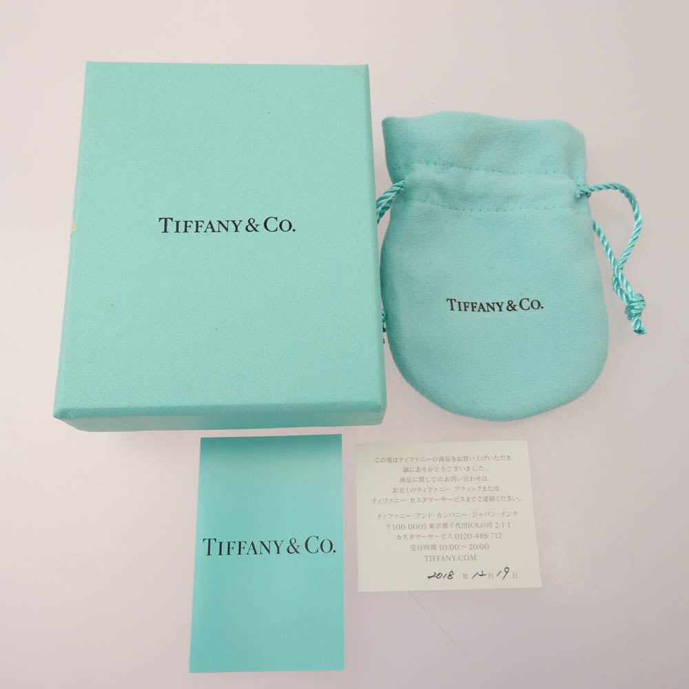 TIFFANY&Co. ティファニー 1837 シルバー ナロー リング シルバー系 10号【中古】