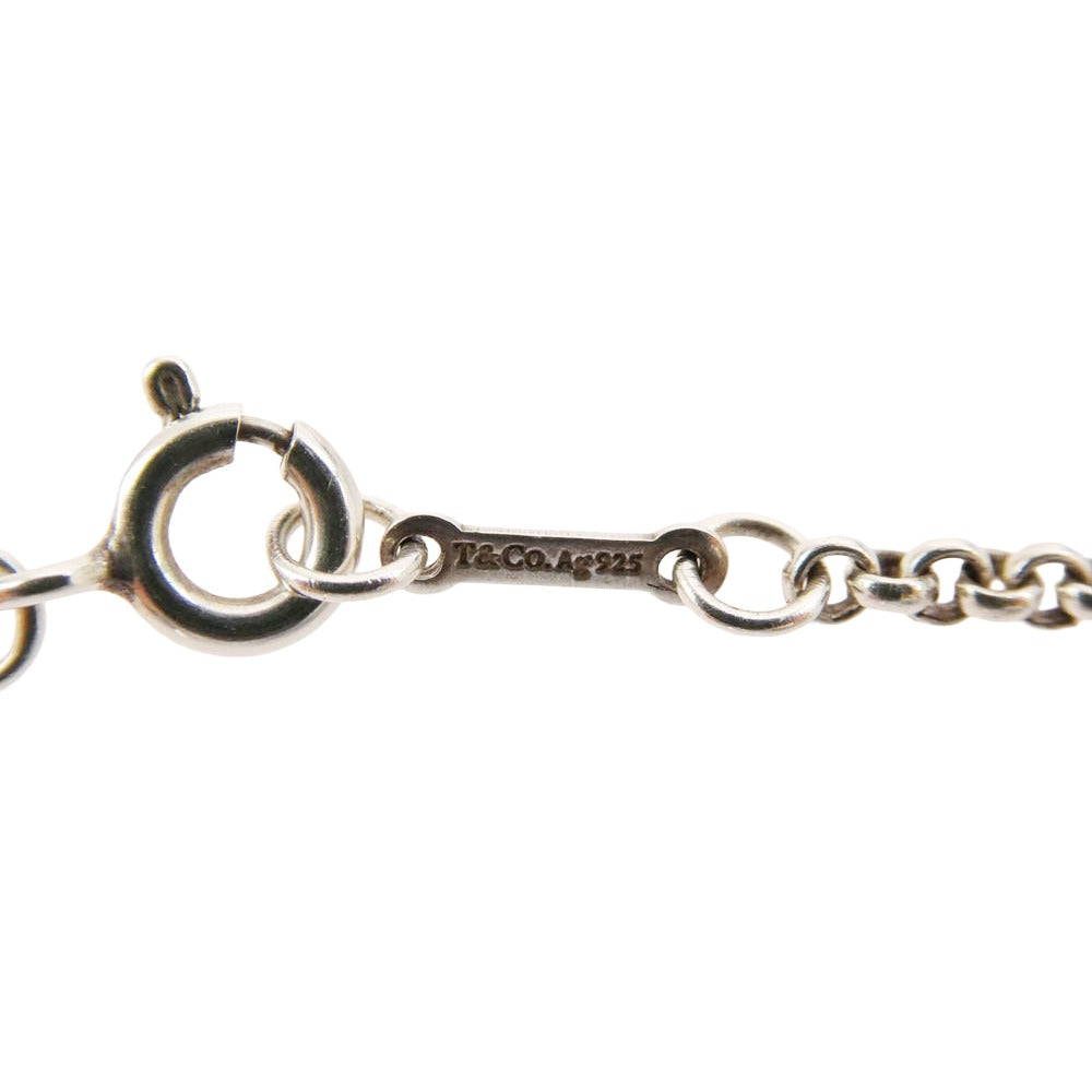 TIFFANY&Co. ティファニー ピカソ パロマグルーブ クロス ネックレス シルバー系【中古】