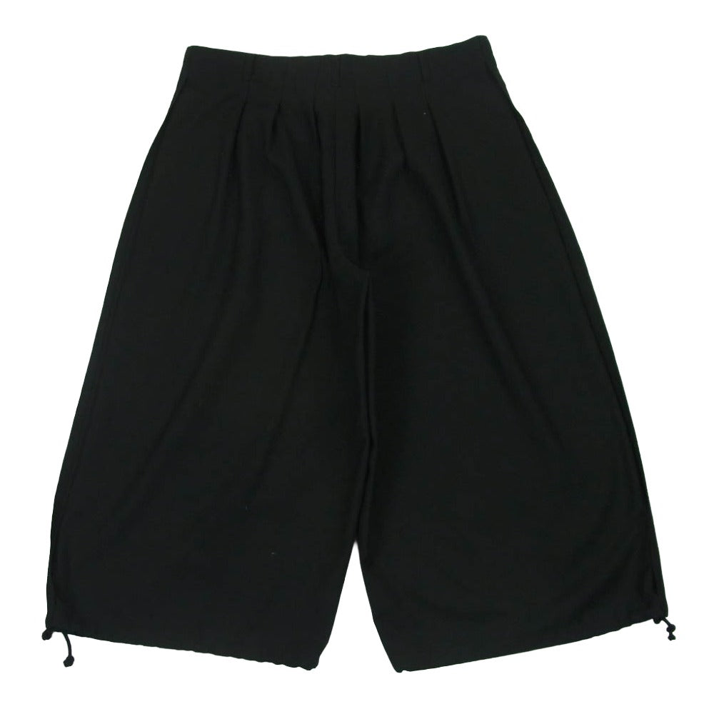 Yohji Yamamoto ヨウジヤマモト 23AW GA-P04-100 Ground Y グラウンドワイ T/W Gabardine Balloon Pants ギャバジン バルーン パンツ ブラック系 3【中古】