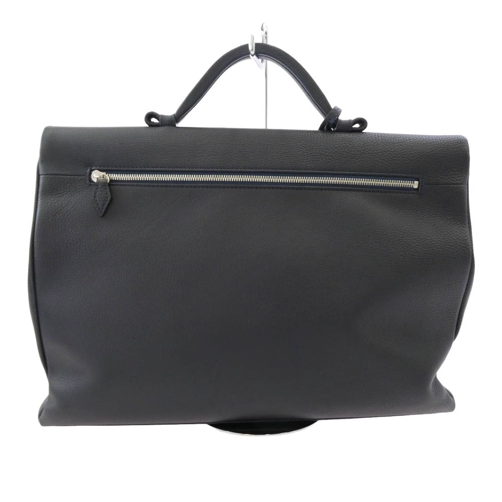 オオバセイホウ エグジール ブリーフケース ビジネスバッグ ブラック系【中古】