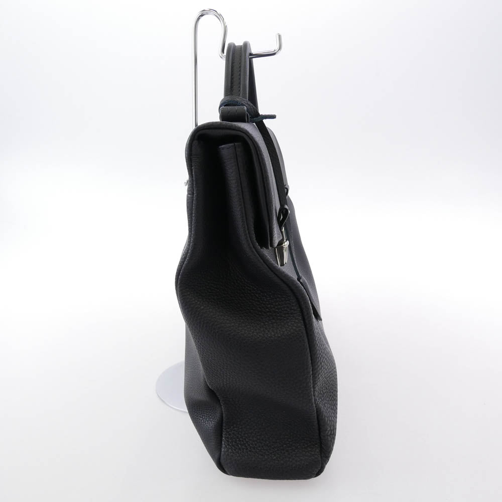 オオバセイホウ エグジール ブリーフケース ビジネスバッグ ブラック系【中古】