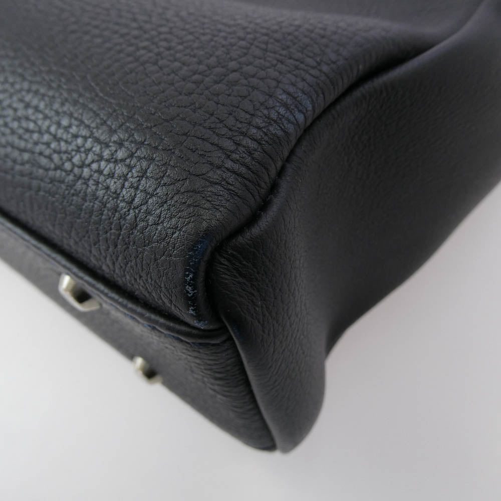 オオバセイホウ エグジール ブリーフケース ビジネスバッグ ブラック系【中古】