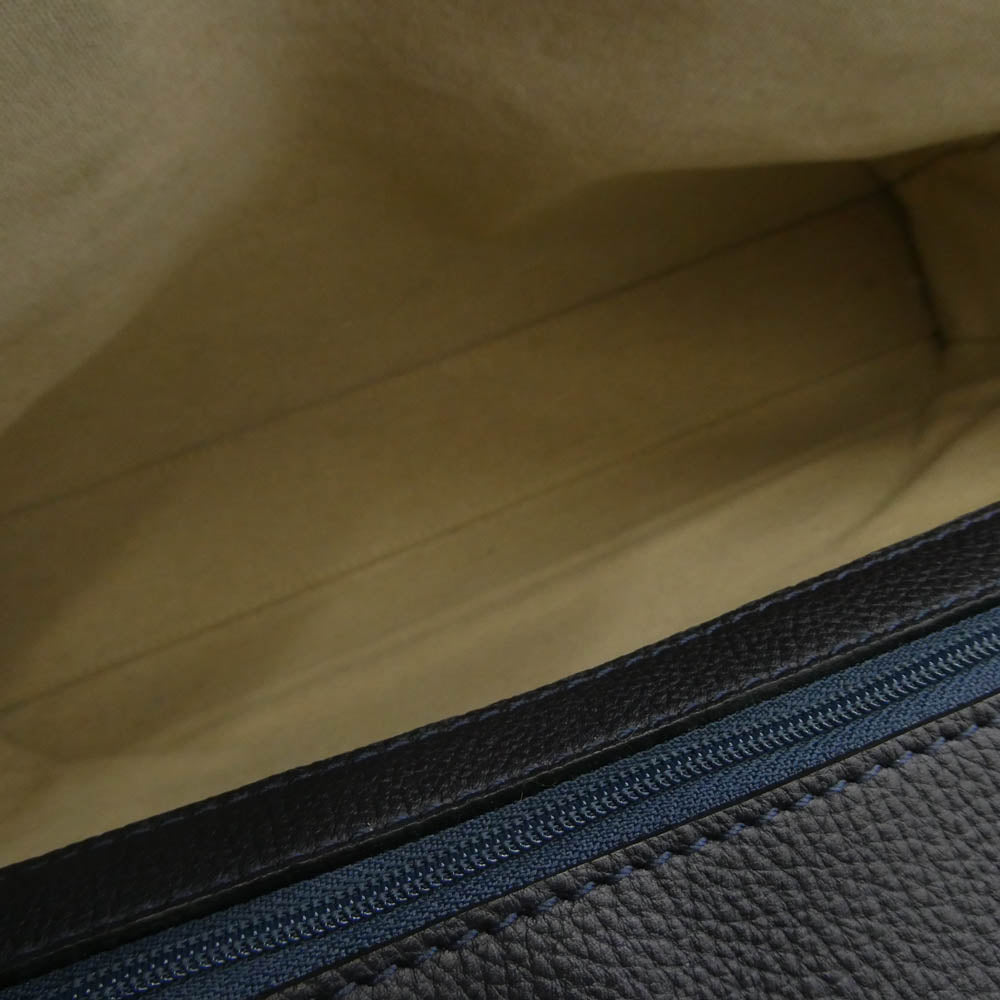 オオバセイホウ エグジール ブリーフケース ビジネスバッグ ブラック系【中古】