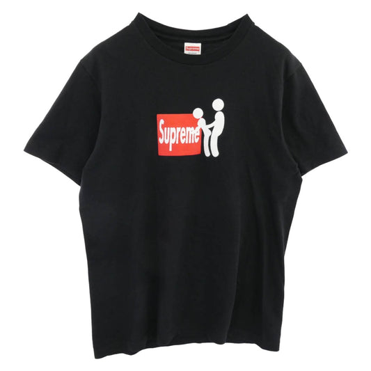 Supreme シュプリーム 25AW Stick Tee スティック 半袖Tシャツ ブラック系 S【中古】