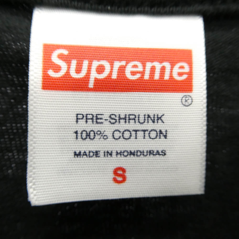 Supreme シュプリーム 25AW Stick Tee スティック 半袖Tシャツ ブラック系 S【中古】