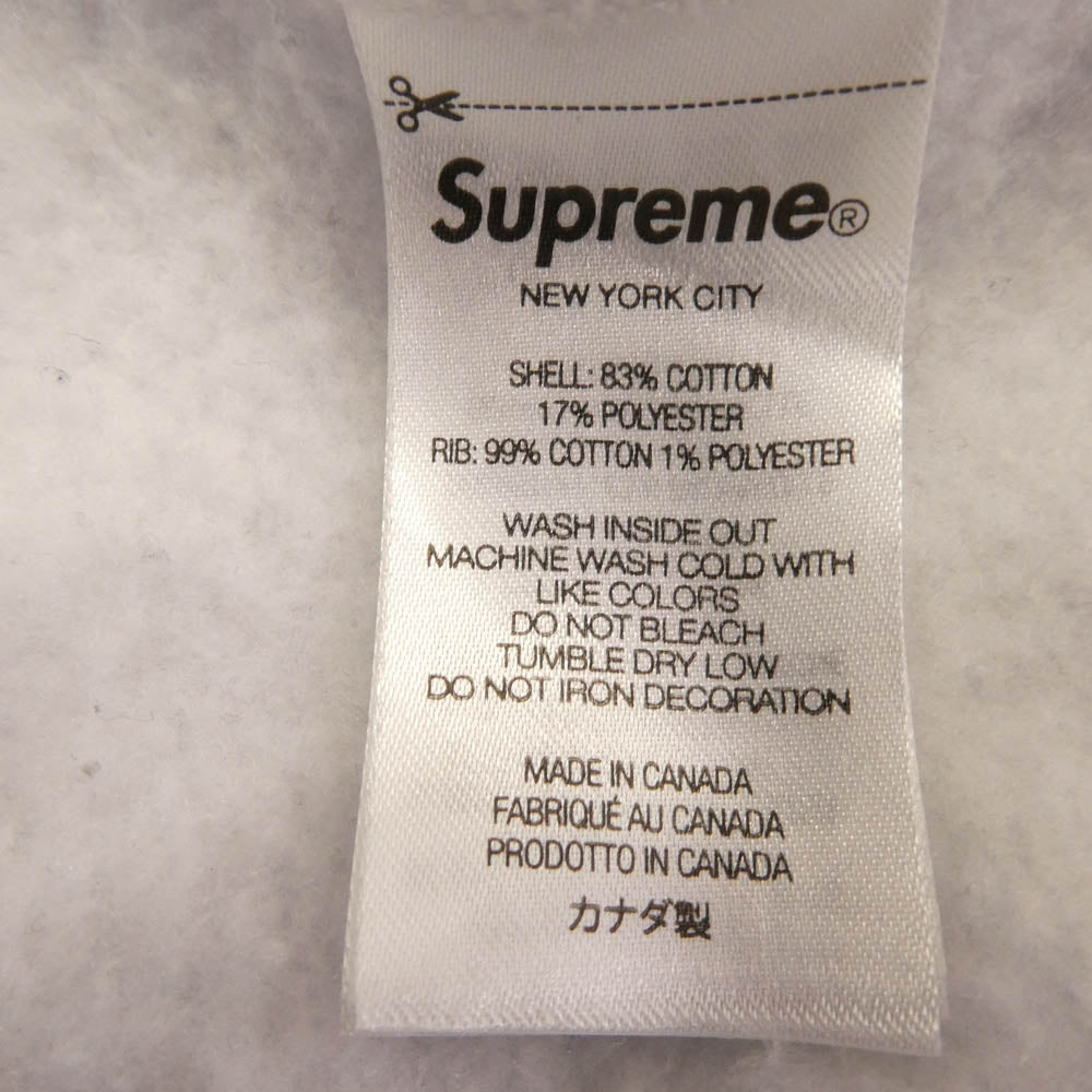Supreme シュプリーム 23AW NYC Crewneck ニューヨークシティ クルーネック スウェット グレー系 M【中古】