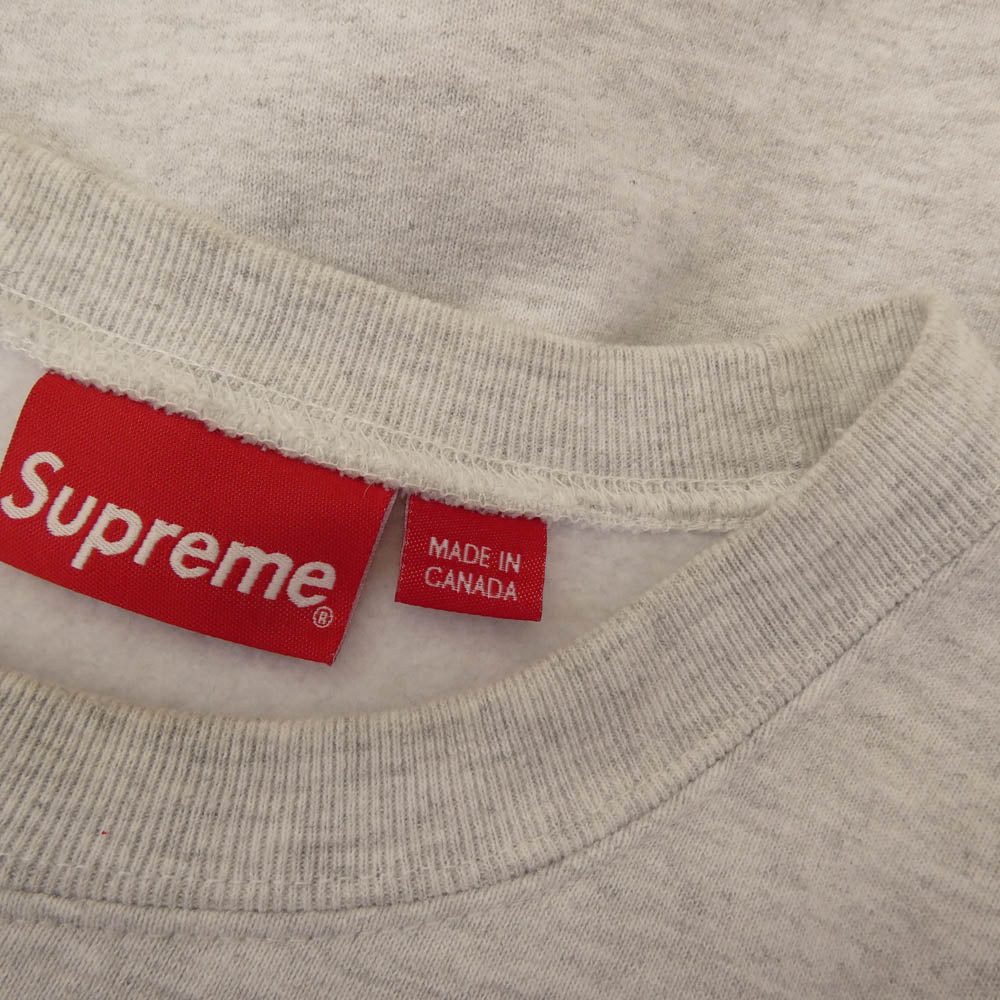 Supreme シュプリーム 23AW NYC Crewneck ニューヨークシティ クルーネック スウェット グレー系 M【中古】