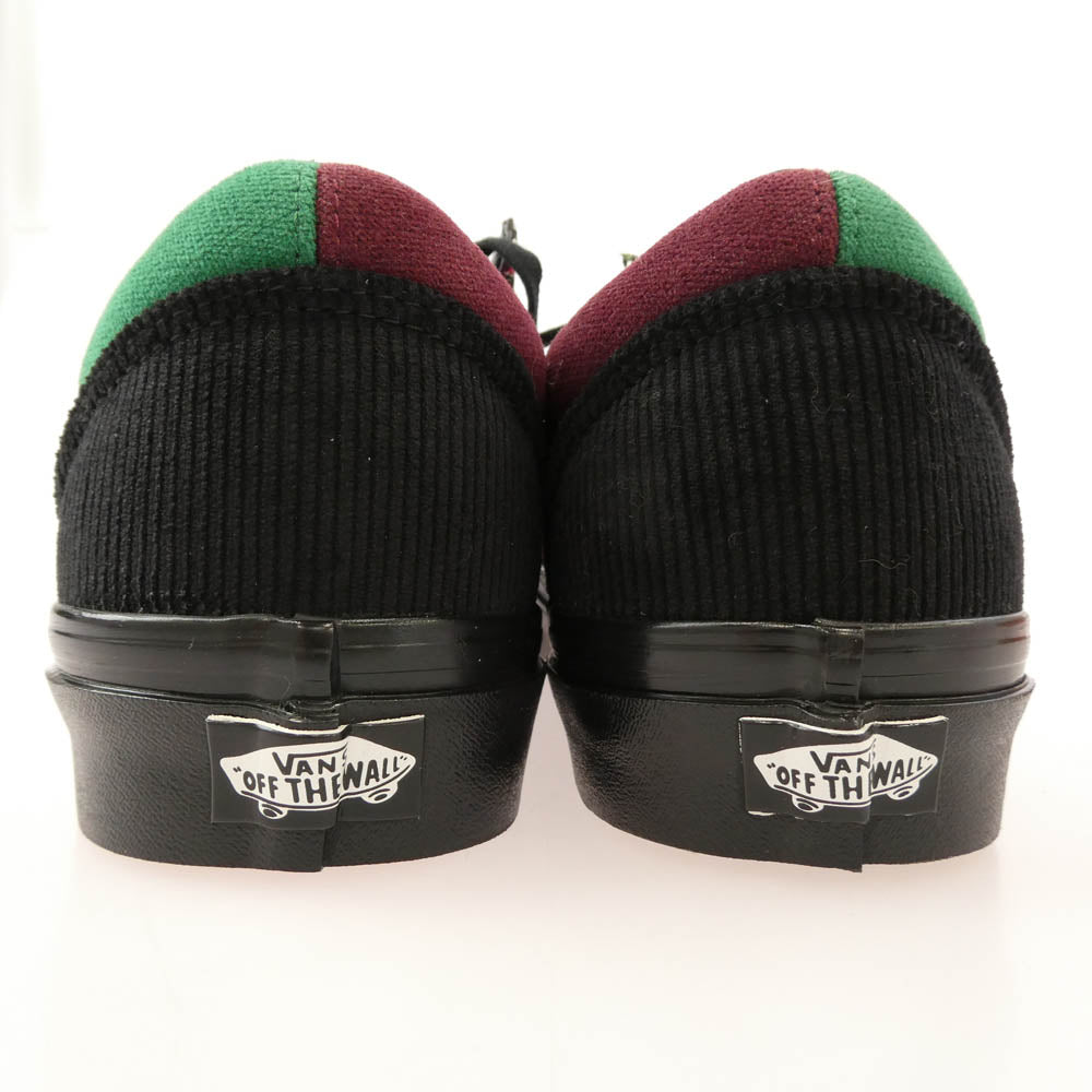 VANS バンズ VN0A4BVQRGR Anaheim Factory OLD SKOOL 36 DX OG VELVET アナハイムファクトリー オールドスクール コーデュロイ ローカットスニーカー レッド系 グリーン系 28.5cm【新古品】【未使用】【中古】