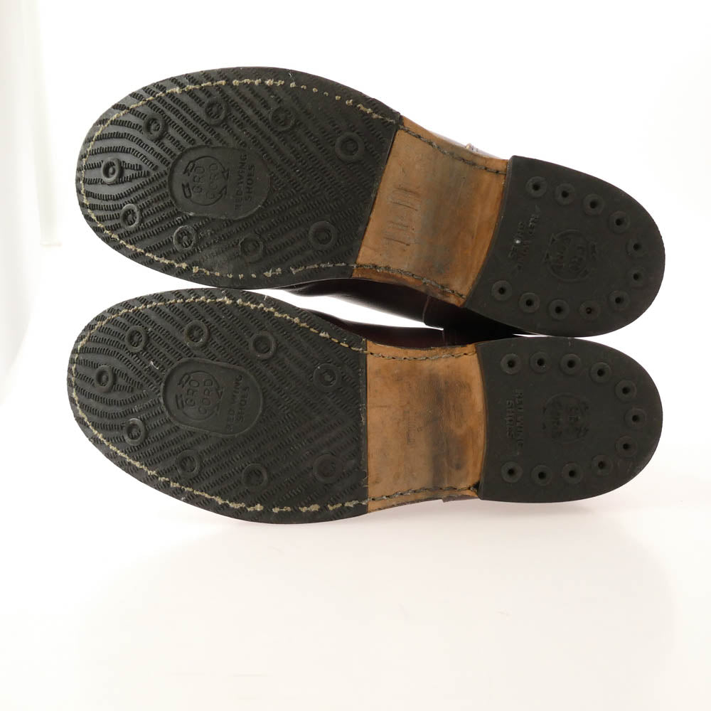 RED WING レッドウィング 9077 USA製 Mil-1 Congress Boots コングレス ブーツ レザー サイドゴア ブーツ ワインレッド系 9.5【中古】