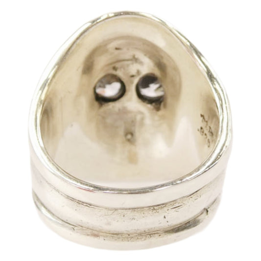 FLASHPOINT フラッシュポイント JIM SKULL fight alone ジムスカル ファイトアローン リング シルバー系 16号【中古】