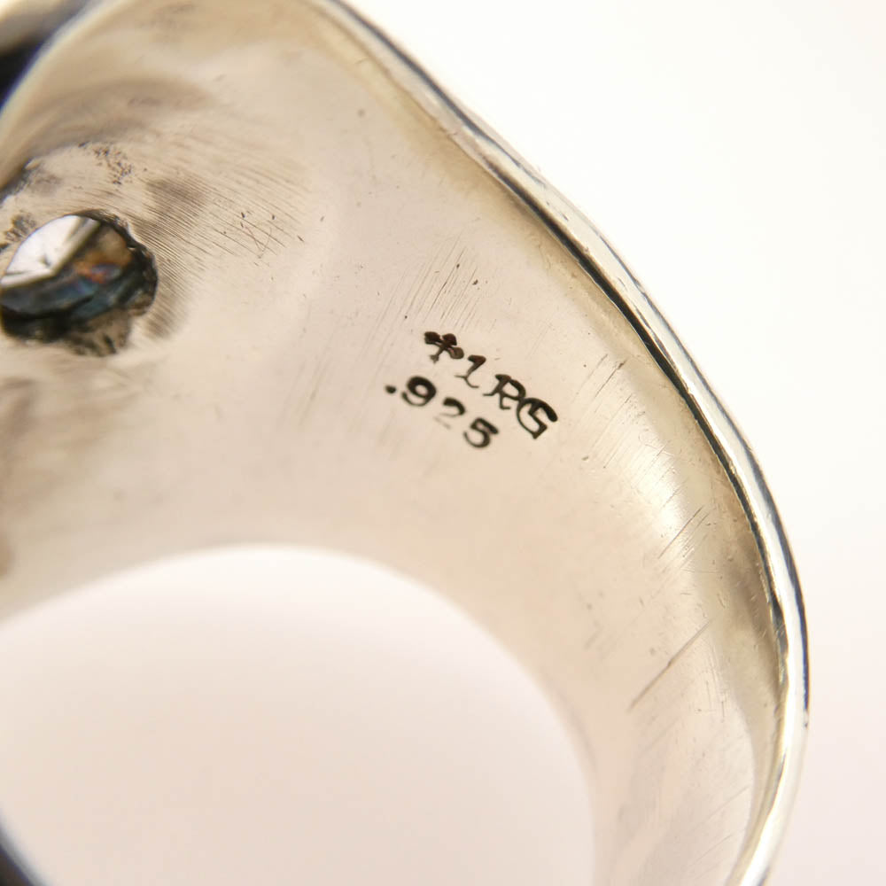 FLASHPOINT フラッシュポイント JIM SKULL fight alone ジムスカル ファイトアローン リング シルバー系 16号【中古】