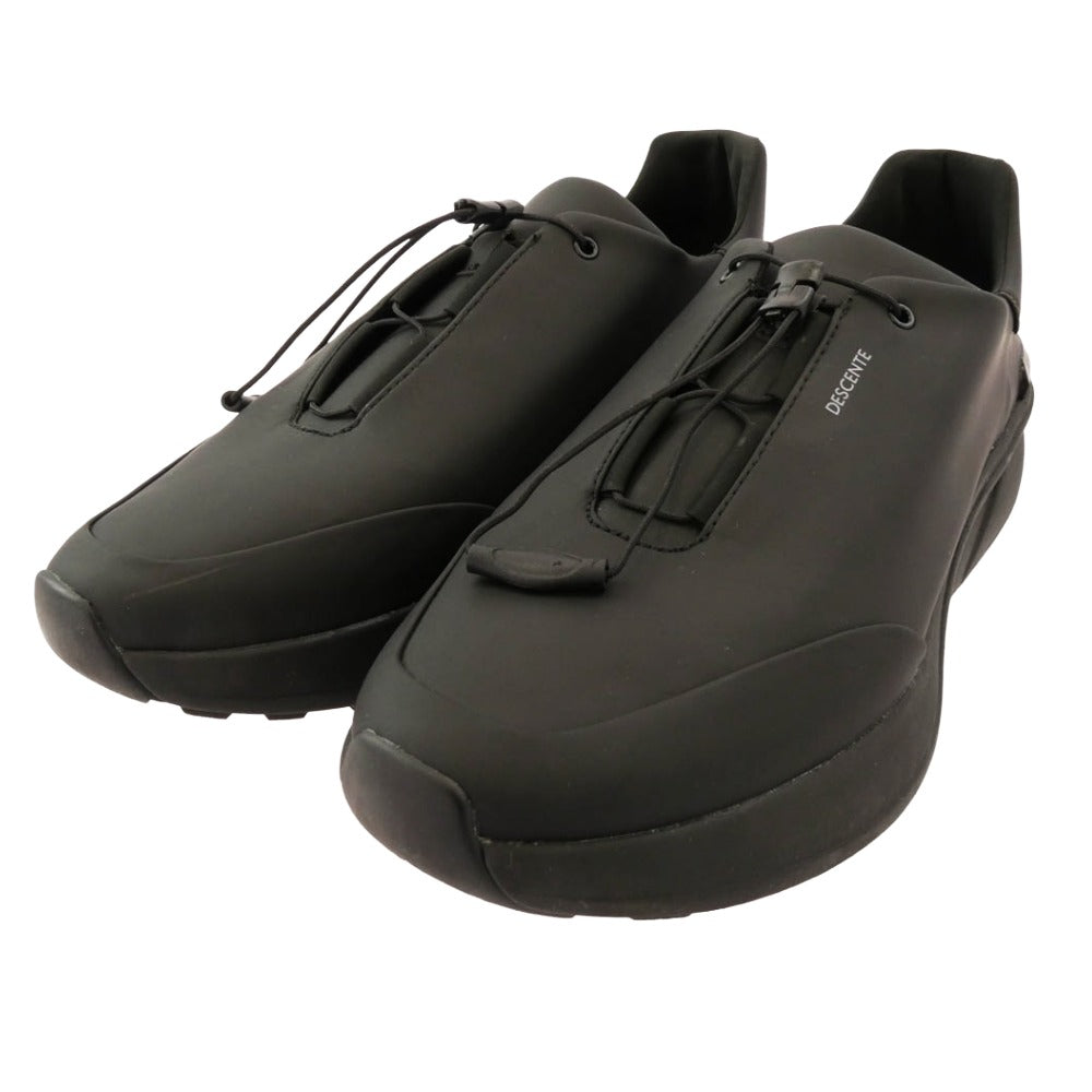 DESCENTE デサント DU5SRS06MZ VERTHER RA ヴァルサーRA ランニングタイプ シューズ ビブラムソール スニーカー ブラック系 27.5cm【中古】