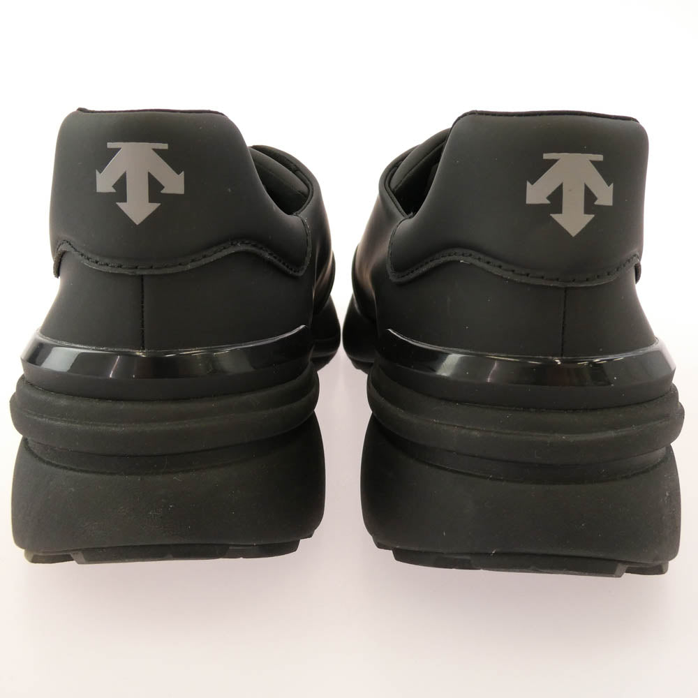 DESCENTE デサント DU5SRS06MZ VERTHER RA ヴァルサーRA ランニングタイプ シューズ ビブラムソール スニーカー ブラック系 27.5cm【中古】