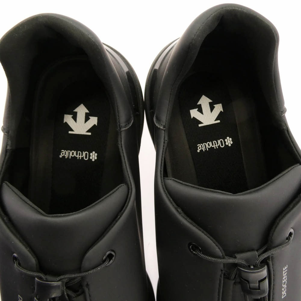 DESCENTE デサント DU5SRS06MZ VERTHER RA ヴァルサーRA ランニングタイプ シューズ ビブラムソール スニーカー ブラック系 27.5cm【中古】