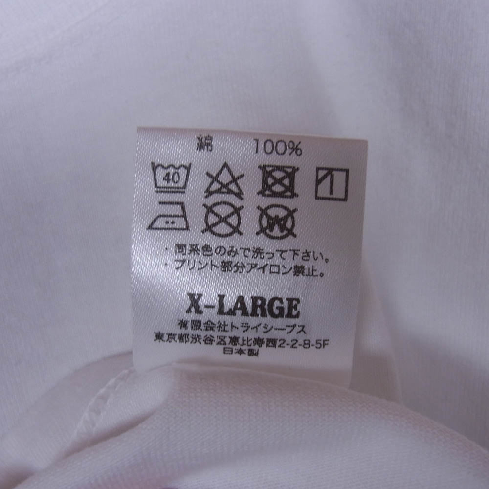 STANDARD CALIFORNIA スタンダードカリフォルニア TSOLB100 SD Heavyweight Box Logo Long Sleeve ヘビーウェイト ロング スリーブ Tシャツ ホワイト系 XL XL【新古品】【未使用】【中古】