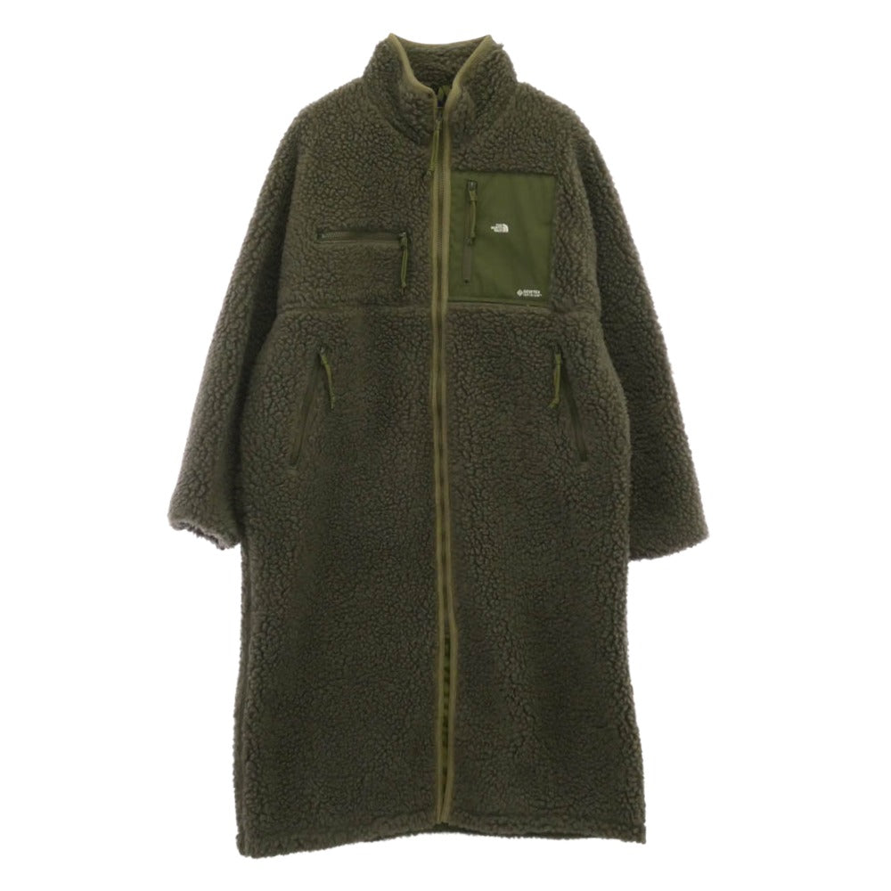 THE NORTH FACE ノースフェイス NA2251N PURPLE LABEL パープルレーベル Wool Boa Fleece Field Coat ウール ボアフリース フィールドコート モスグリーン系 S【中古】