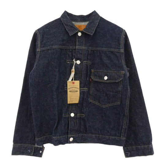 WAREHOUSE ウエアハウス 2001xx 1st デニムジャケット Gジャン ONE WASH ワンウォッシュ インディゴブルー系 36【極上美品】【中古】