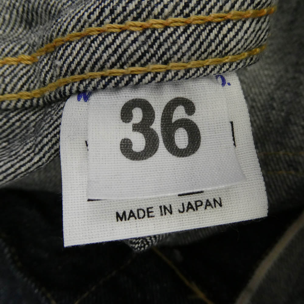 WAREHOUSE ウエアハウス 2001xx 1st デニムジャケット Gジャン ONE WASH ワンウォッシュ インディゴブルー系 36【極上美品】【中古】