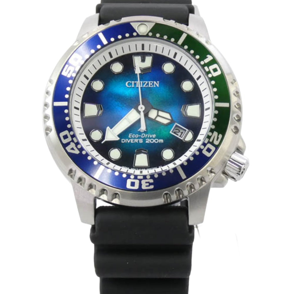 CITIZEN シチズン BN0166-01L PROMASTER UNIT with BLUE プロマスター エコ・ドライブ 時計 ブルー系 グリーン系【新古品】【未使用】【中古】