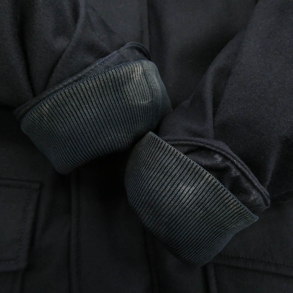 WOOLRICH ウールリッチ QC-006139 ロロピアーナ ウール ダウンジャケット ネイビー系 M【中古】