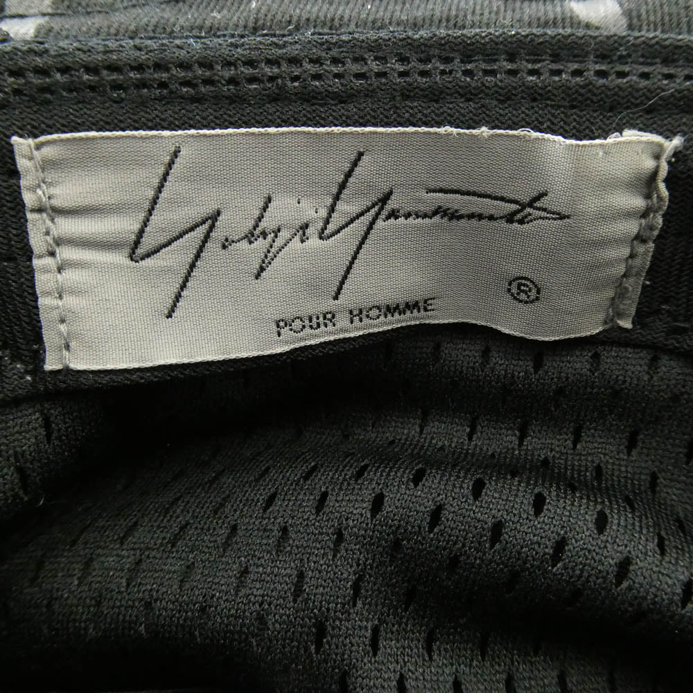 Yohji Yamamoto POUR HOMME ヨウジヤマモトプールオム HN-H92-975 NewEra ニューエラ ADVENTURE YY LOGO アドベンチャー オールオーバープリント バケットハット 帽子 ブラック系【中古】