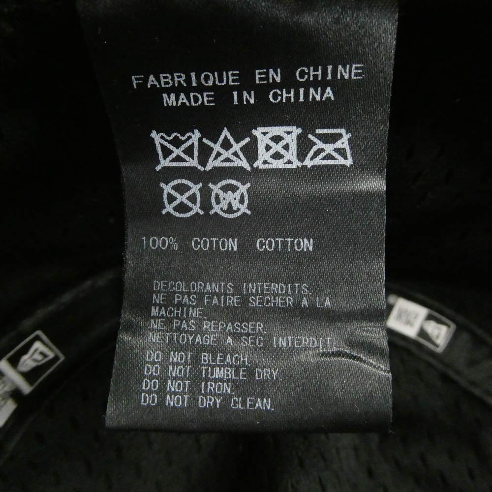 Yohji Yamamoto POUR HOMME ヨウジヤマモトプールオム HN-H92-975 NewEra ニューエラ ADVENTURE YY LOGO アドベンチャー オールオーバープリント バケットハット 帽子 ブラック系【中古】