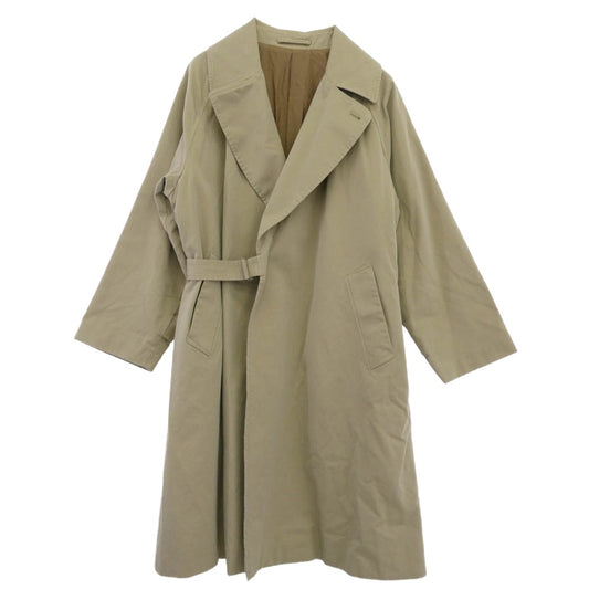 COMOLI コモリ 21SS T01-04002 ウォッシュド タイロッケン コート ベージュ系 1【中古】