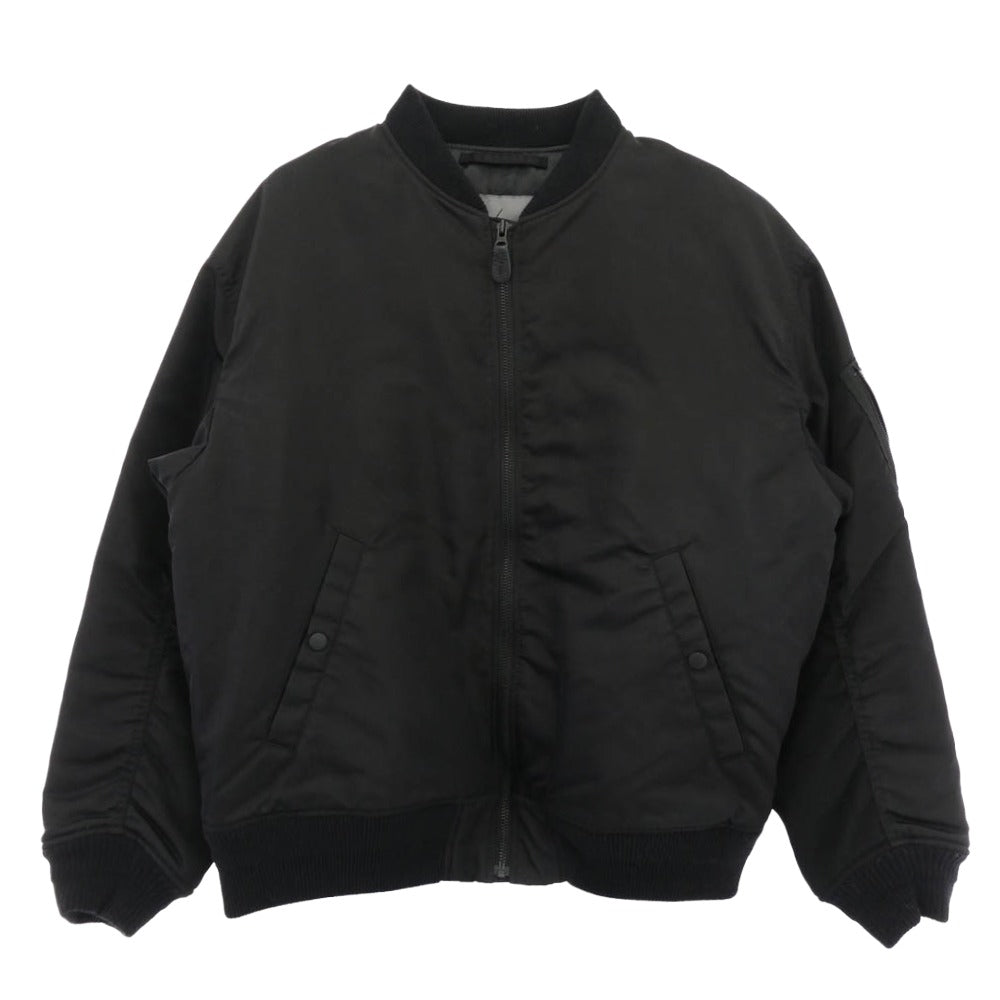 Yohji Yamamoto ヨウジヤマモト × NEIGHBORHOOD ネイバーフッド HZ-Y70-600 222SPYYN-JKM01S MA-1 JACKET ジャケット ブラック系 L【中古】