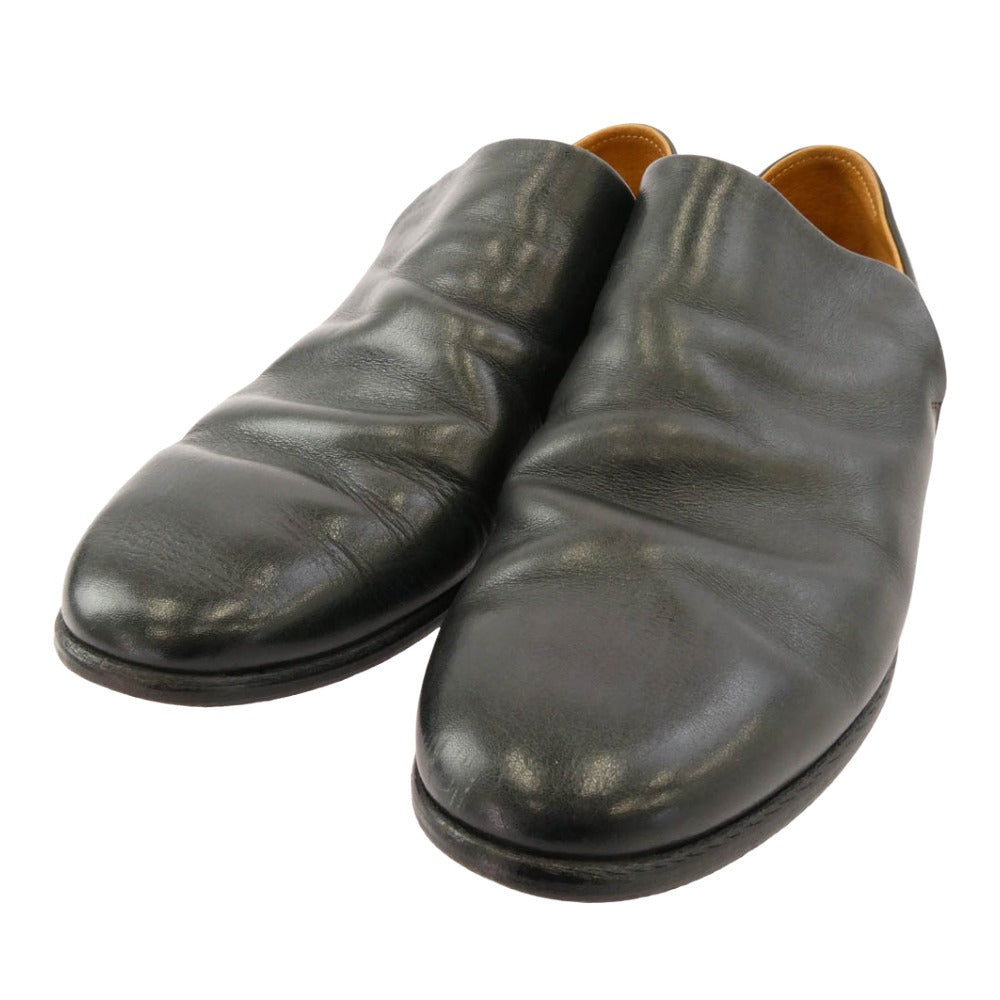 alfredoBANNISTER アルフレッドバニスター レザー ローファー シューズ ブラック系 40【中古】