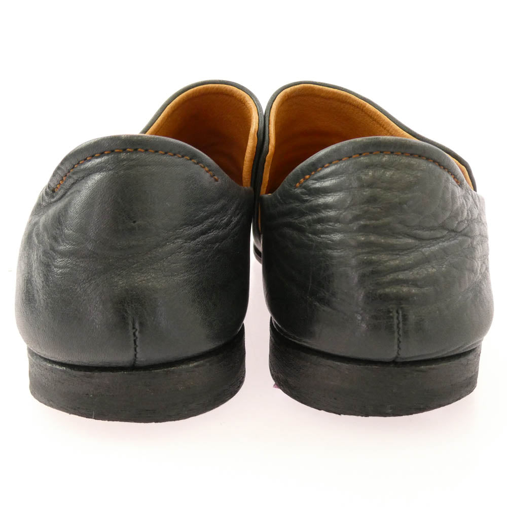 alfredoBANNISTER アルフレッドバニスター レザー ローファー シューズ ブラック系 40【中古】