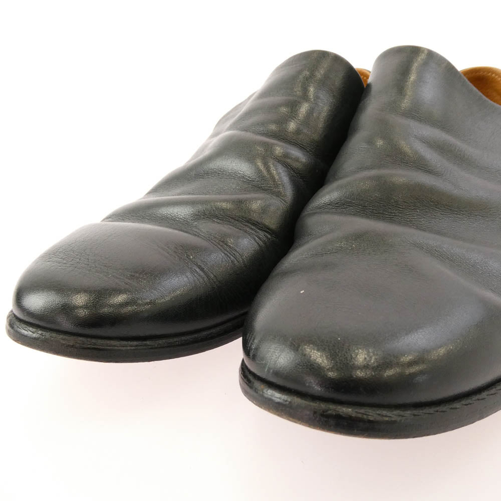 alfredoBANNISTER アルフレッドバニスター レザー ローファー シューズ ブラック系 40【中古】